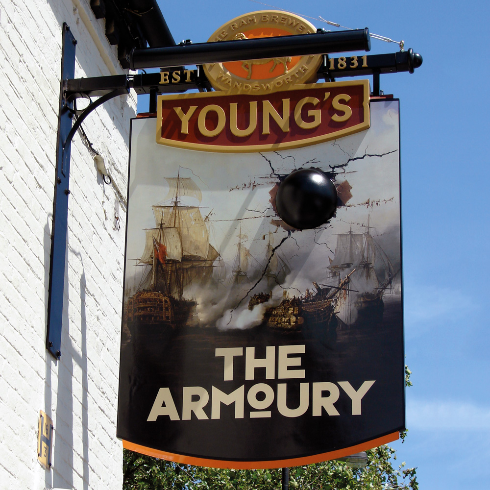 Armoury-Sign